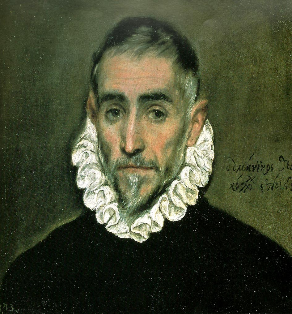 El Greco an unknown man